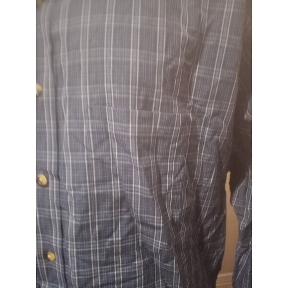 Pendleton Shirt Mens XL Blue 100% Cotton Plaid Long Sleeve Button Down - Picture 2 of 12